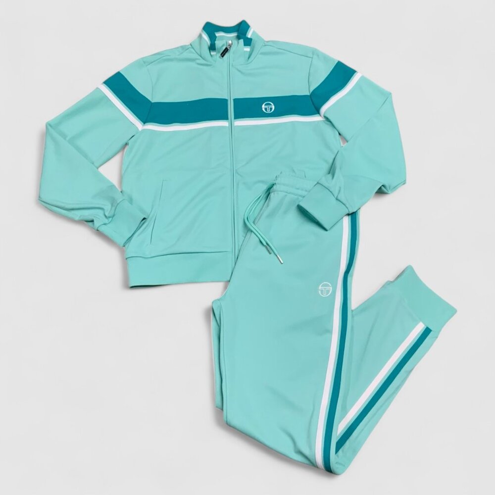 Men’s Sergio Tacchini Mint | Teal | White Tracksuit NWT